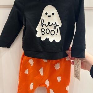 NWT Hey Boo Ghost Outfit for Kids